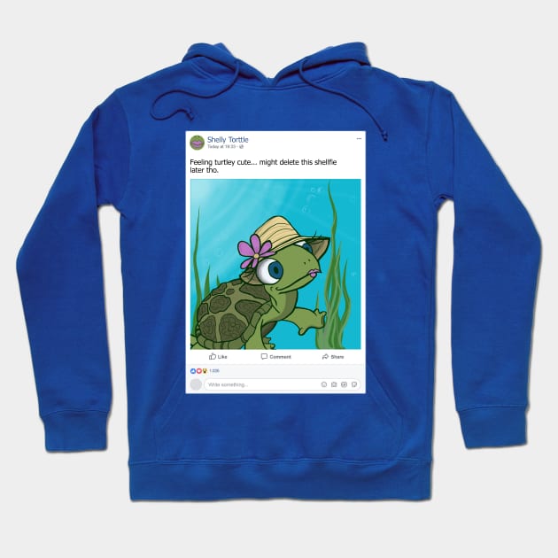 Facebook Feeling Cute Hoodie by CauseForTees